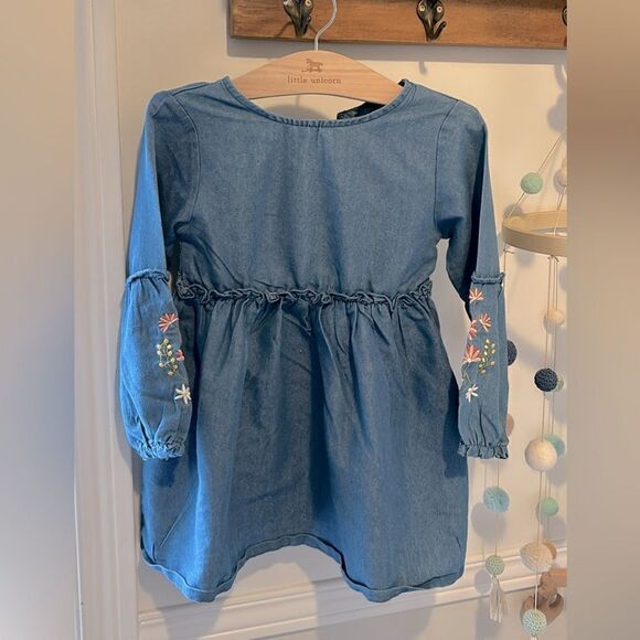 Vince Camuto denim dress 4t - Picture 1 of 5